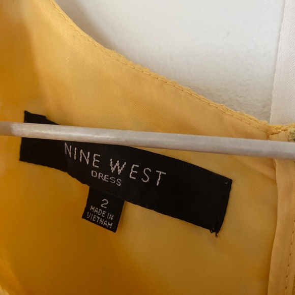 Nine West Summer Dress (Yellow) - Picture 2 of 4